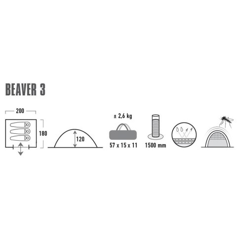 Namiot High Peak Beaver 3 10322