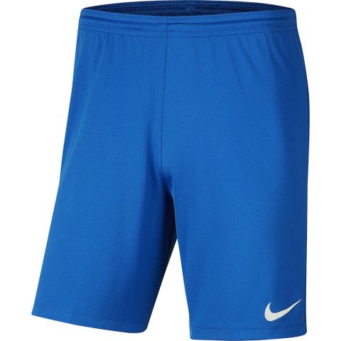 Spodenki dla dzieci Nike Dry Park III NB K niebieskie BV6865 463 Spodenki dla dzieci Nike Dry Park III NB K niebieskie BV6865 463