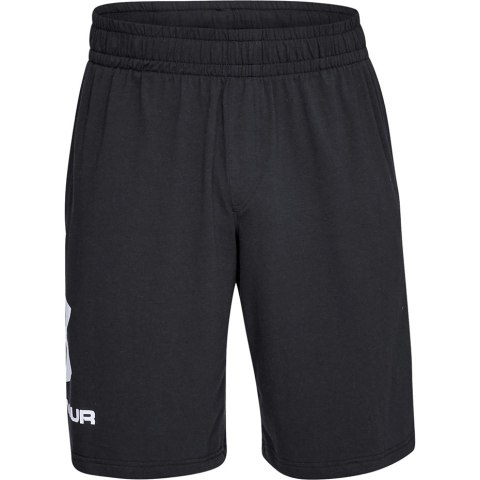 Spodenki męskie Under Armour Sportstyle Cotton Logo czarne 1329300 001 Spodenki męskie Under Armour Sportstyle Cotton Logo czarne 1329300 001