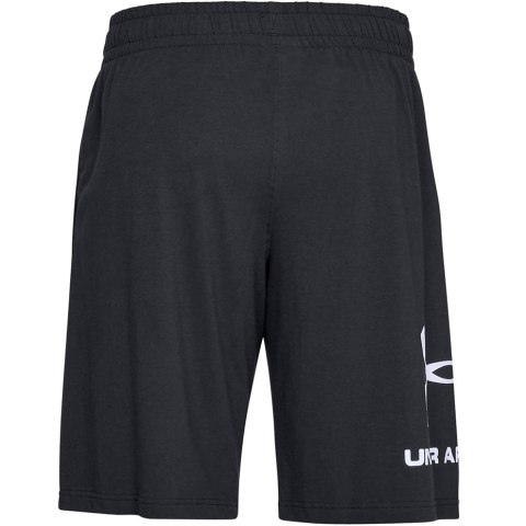 Spodenki męskie Under Armour Sportstyle Cotton Logo czarne 1329300 001 Spodenki męskie Under Armour Sportstyle Cotton Logo czarne 1329300 001