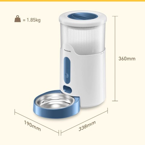 Podajnik karmy dla zwierząt Panasonic CP-JNF01CW, biały