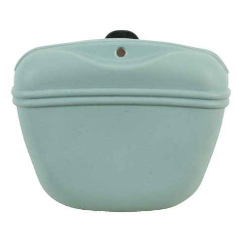 ZOLUX Saszetka na przysmaki dla psa silikonowa na magnes zielona