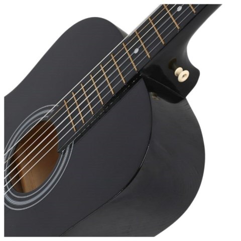 SUPRIMO CGS1 BK - Gitara klasyczna 4/4 czarna do nauki