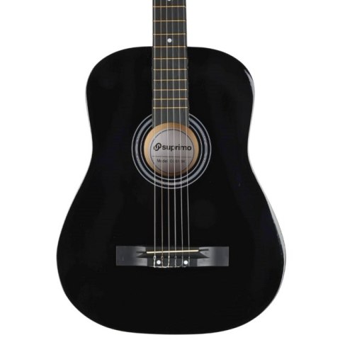 SUPRIMO CGS1 BK - Gitara klasyczna 4/4 czarna do nauki