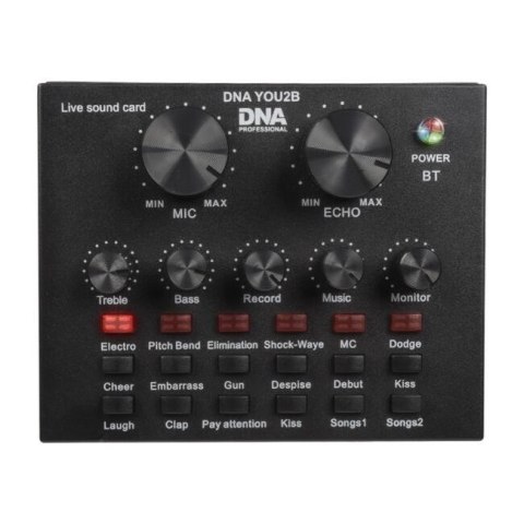 DNA YOU2B - Zestaw mikrofon interfejs audio, statyw