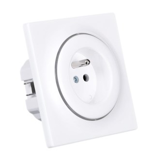 Inteligentne gniazdko FIBARO Walli Outlet Type E, białe (FGWOE-011)