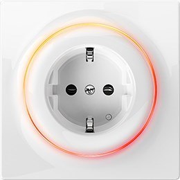 Inteligentne gniazdko elektryczne FIBARO Walli Outlet Type F, białe (FGWOF-011)