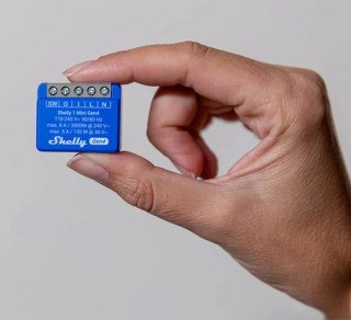 Inteligentny sterownik WiFi Shelly 1 Mini Gen4, 2 sztuki