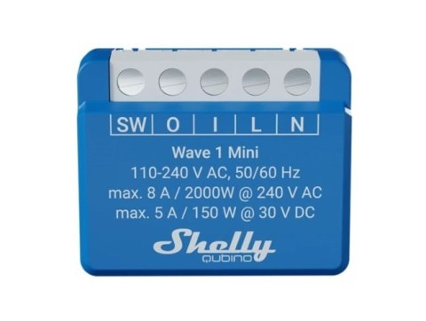 Inteligentny sterownik Z-Wave Shelly Qubino Wave 1 Mini LR