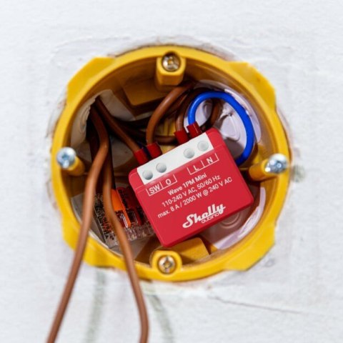 Inteligentny sterownik Z-Wave Shelly Qubino Wave 1PM Mini