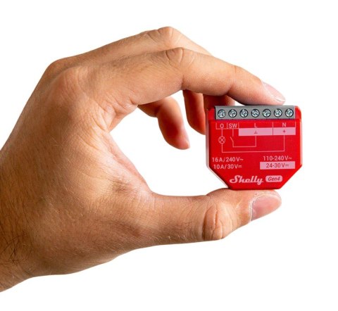 Inteligentny sterownik z pomiarem energii WiFi Shelly 1PM Gen4