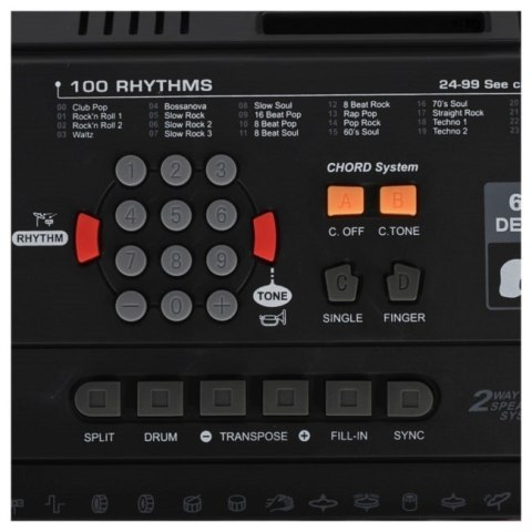 SUPRIMO 6116 - Keyboard edukacyjny, bateryjny