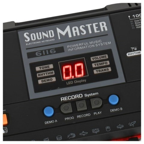 SUPRIMO 6116 - Keyboard edukacyjny, bateryjny