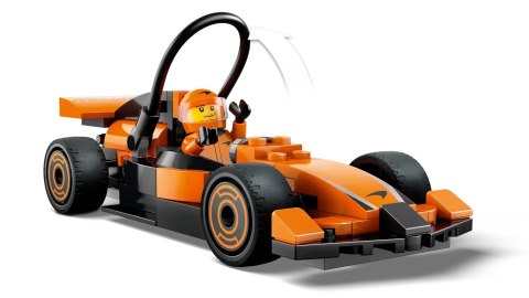 LEGO CITY 60442 F1 Kierowca i bolid McLaren