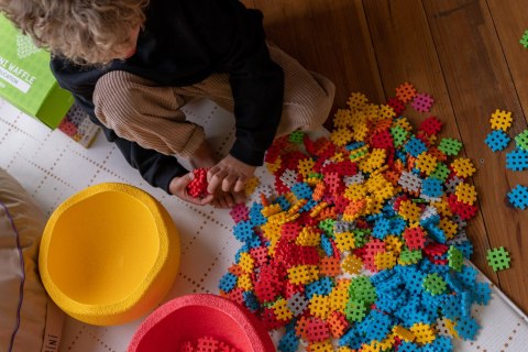 MARIOINEX Klocki Mini Waffle, 500 elementów