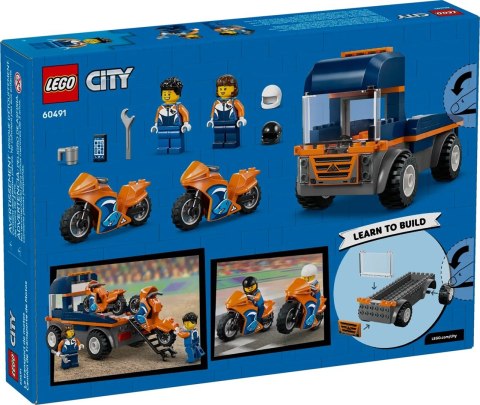 LEGO City 60491 Transporter motocykli
