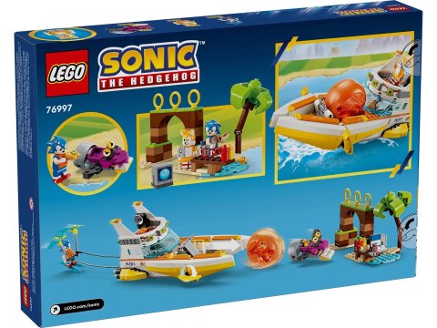 LEGO Sonic the Hedgehog 76997 Tails i przygoda na łodzi