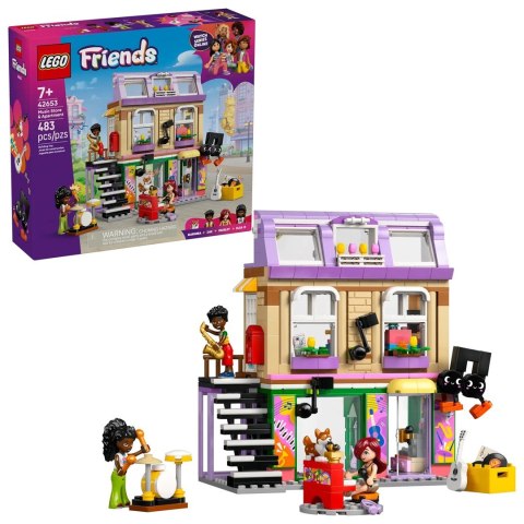 LEGO FRIENDS 42653 MUSIC STORE & APLEGO ARTMENT