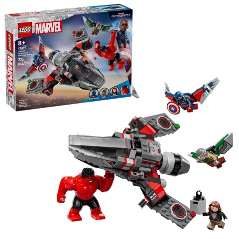 LEGO Marvel Super Heroes 76292 Kapitan Ameryka kontra Czerwony Hulk