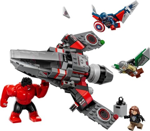 LEGO Marvel Super Heroes 76292 Kapitan Ameryka kontra Czerwony Hulk