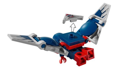 LEGO Marvel Super Heroes 76292 Kapitan Ameryka kontra Czerwony Hulk