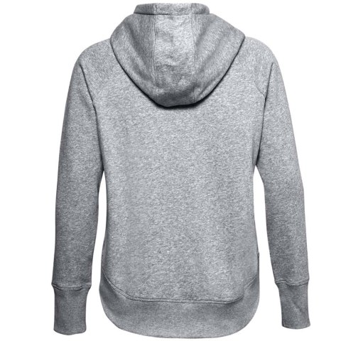 Bluza damska Under Armour Rival Fleece Metallic Hoodie szara 1356323 035 Bluza damska Under Armour Rival Fleece Metallic Hoodie szara 1356323 035