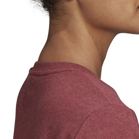 Bluza damska adidas Essentials Linear Crewneck bordowa GD2956 Bluza damska adidas Essentials Linear Crewneck bordowa GD2956