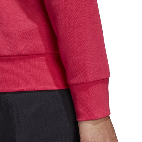 Bluza damska adidas Essentials Linear Crewneck różowa GD2955 Bluza damska adidas Essentials Linear Crewneck różowa GD2955