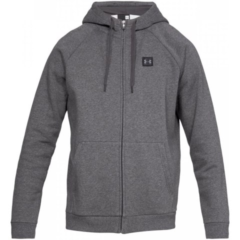 Bluza męska Under Armour Rival Fleece Fz Hoodie grafitowa UAR 1320737 020 Bluza męska Under Armour Rival Fleece Fz Hoodie grafitowa UAR 1320737 020
