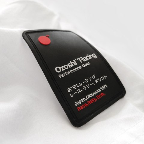 Koszulka męska Ozoshi Hiroki biała O20TSBR004 Koszulka męska Ozoshi Hiroki biała O20TSBR004