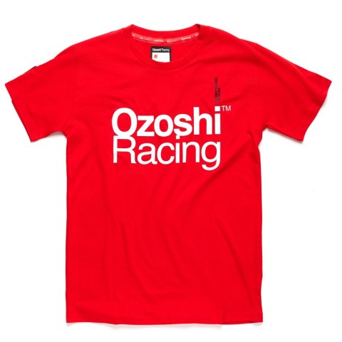 Koszulka męska Ozoshi Satoru czerwona O20TSRACE006 Koszulka męska Ozoshi Satoru czerwona O20TSRACE006