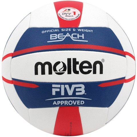 Piłka siatkowa Molten plażowa V5B5000-DE FIVB DVV1 Piłka siatkowa Molten plażowa V5B5000-DE FIVB DVV1