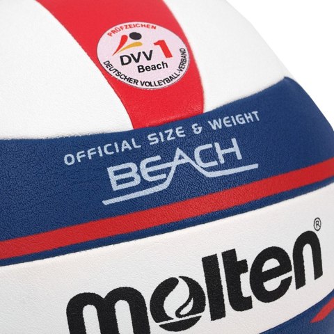 Piłka siatkowa Molten plażowa V5B5000-DE FIVB DVV1 Piłka siatkowa Molten plażowa V5B5000-DE FIVB DVV1