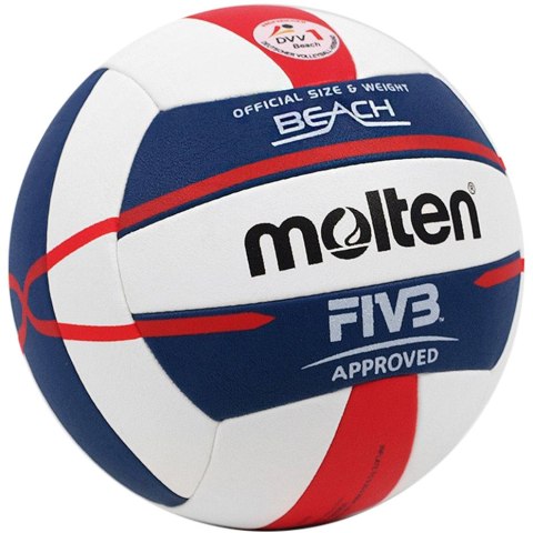 Piłka siatkowa Molten plażowa V5B5000-DE FIVB DVV1 Piłka siatkowa Molten plażowa V5B5000-DE FIVB DVV1