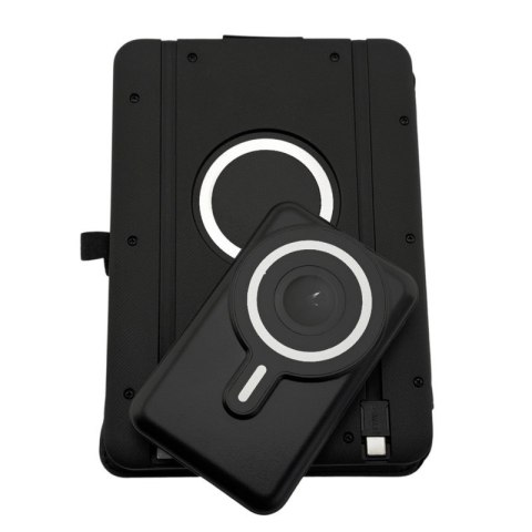 POWERNEED POWERBANK SOLARNY Z ODŁĄCZANYM PANELEM SŁONECZNYM PV, POJEMNOŚĆ 10000MAH ES10000-4