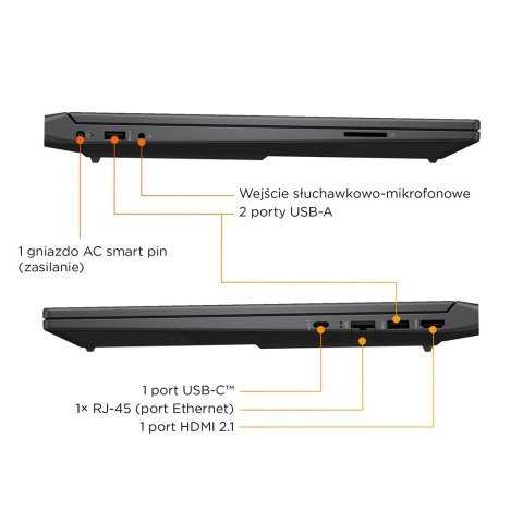 HP Victus 15-fa2243nw i5-13420H 15.6"FHD IPS 144Hz 300nits AG 16GB DDR4 3200 SSD512 GeForce RTX 4050_6GB Cam720p 70Wh Win11 Silv