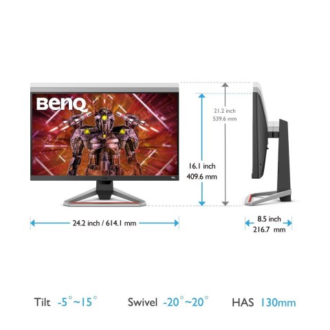 MONITOR BENQ MOBIUZ LED 27" EX2710U 144Hz