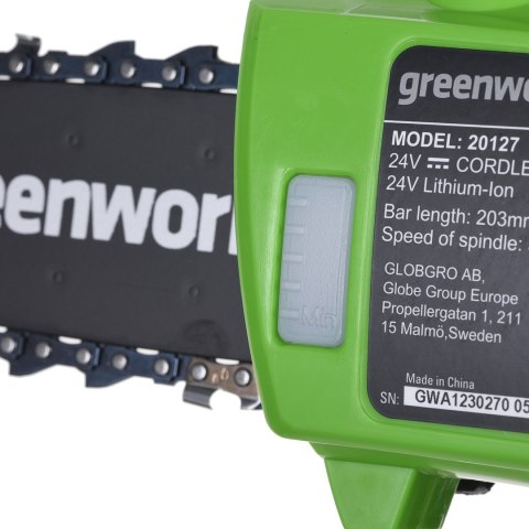 24V Pilarka i nożyce do żywopłotu na wysięgniku GREENWORKS G24PSH - 1303307