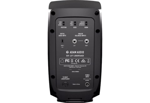 ADAM AUDIO D3V Black - Para monitorów