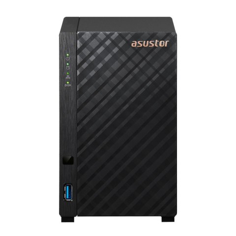 NAS Asustor AS1102TL; Tower; 2x (3.5" SATA HDD); Realtek RTD1619B ; 1GB DDR4, 1x 1GbE , 1x USB 3.2, 1x USB 2.0