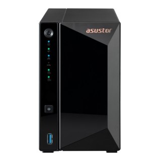 NAS Asustor AS3302T v2; Tower; 2x (3.5" SATA HDD/ 2.5" SSD); Realtek RTD1619B, 2GB DDR4, 1x 2.5GbE, 3x USB 3.2