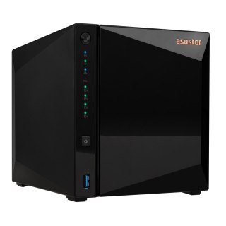NAS Asustor AS3304T v2; Tower; 4x (3.5" SATA HDD/ 2.5" SSD); Realtek RTD1619B, 2GB DDR4, 1x 2.5GbE, 3x USB 3.2