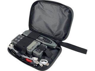 ALANTEC Tester kabli sieciowych z funkcjami PoE, śledzenia, pomiaru długości i testowania ciągłości z wyświetlaczem, Wszechstron