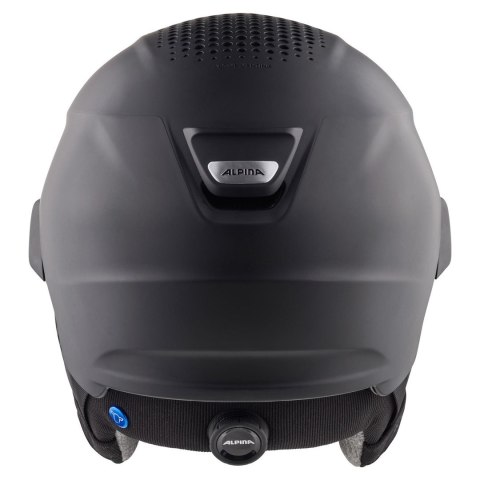 Kask zimowy ALPINA ALTO Q-Lite black matt (gold mirror) 55-59