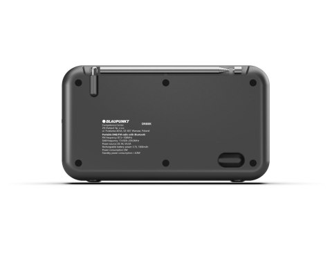 Radio przenośne BLAUPUNKT DAB DR8BK, czarny
