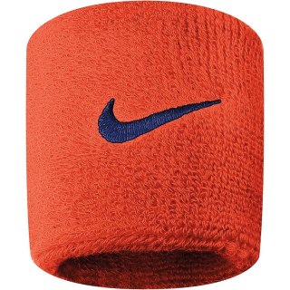 Frotki na nadgarstek Nike Swoosh Wristbands pomarańczowe N0001565804OS
