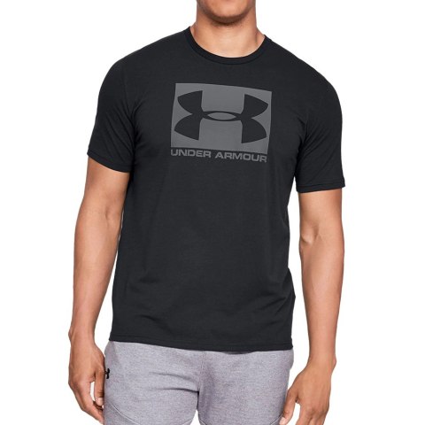 Koszulka męska Under Armour Boxed Sportstyle Ss czarna 1329581 001 Koszulka męska Under Armour Boxed Sportstyle Ss czarna 1329581 001