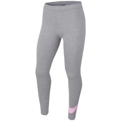 Legginsy dla dzieci Nike G NSW Favotites SWSH Tight szare AR4076 094 Legginsy dla dzieci Nike G NSW Favotites SWSH Tight szare AR4076 094