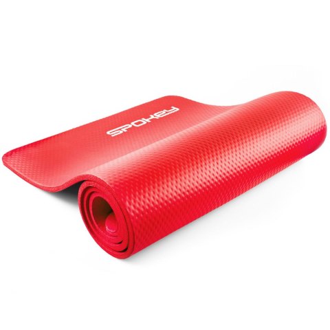 Mata do ćwiczeń Spokey Softmat 180x60x1,5 cm czerwona 928928 Mata do ćwiczeń Spokey Softmat 180x60x1,5 cm czerwona 928928