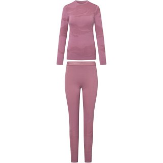 Bielizna termoaktywna damska VIKING Gasher Merino Lady Set rozmiar M, różowa